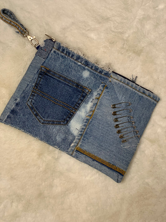 Denim Hand bag