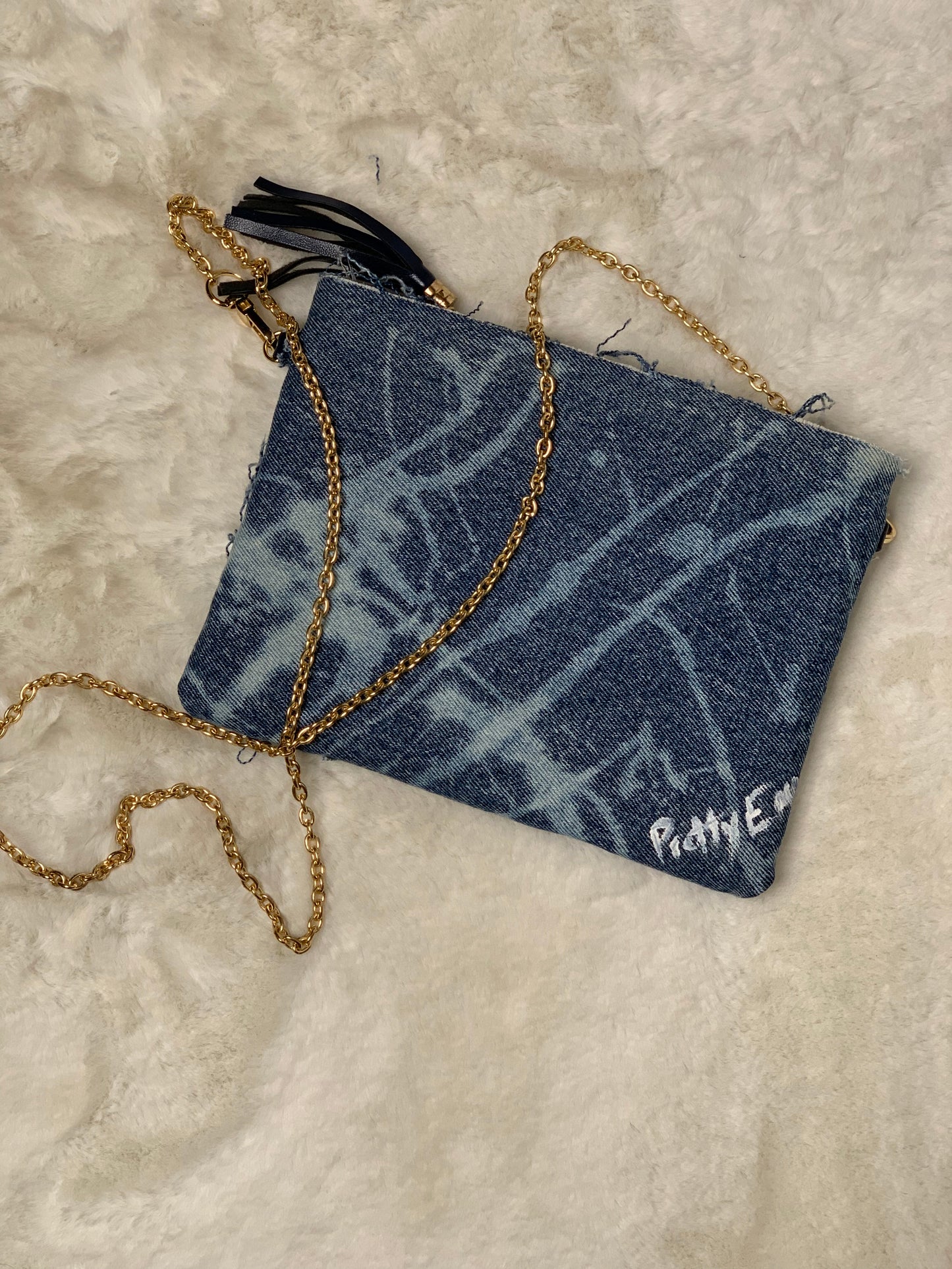 Denim Hand bag